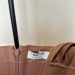 House Of CB House of CB Toffee Loretta Dress brown corset satin dress boned size M NWOT Photo 7