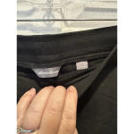 Eddie Bauer NWT‎  Women's Size XL Black Cozy Camp Fleece Skirt Photo 4