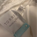 Torrid  NWT Ivory Lace Tea-Length Wedding Dress Engagement Shower plus size 24 Photo 3