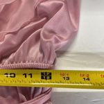 JCPenney Fashion vintage 70s Pink Chiffon ruffle floor length Dress prom costume Size 12 Photo 15