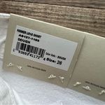 AGOLDE  Womens White Denim Loose Fit Parker Long Shorts Cotton Size 26 NWT Photo 6