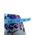 Johnny Was  100% Linen Floral Maxi Skirt Size M C0130 Photo 4
