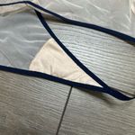 Victoria's Secret Victoria’s Secret V Wire Beige And Blue Lace V-String Teddy Bodysuit Size Medium Photo 8