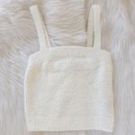 Forever 21 White super soft crop top and highwaist highrise short set, brand new with tag Photo 2