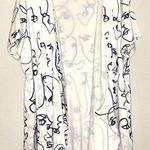 Hutch Printed Rosa Dress Short Sleeve Surplice V-Neck Tie-Waist Hi-Lo Dress 2X Photo 9