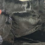 Proenza Schouler  Black Crushed Velvet Belted Pants size 2 Photo 5