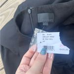 Intermix NWT  small black strapless mini body-con office siren Y2K dress Photo 4