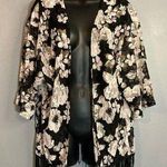 Charlotte Russe black floral lace cover-up Photo 0