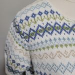 Eddie Bauer Vintage Spring fair isle sweater size large Photo 1