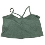 All In Motion  Women's Heathered Green Light Support Cami Sports Bra - XXL - NWT Photo 2