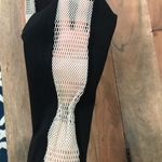 POP Fit Olivia Leggings pockets S black / sand nude mesh side athletic workout Photo 4