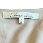 Lovers + Friends  Epiphany Shorts Romper Snake Print Flowy Lace Up Size Small Photo 12