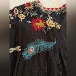 Johnny Was  BIYA MISHTI Folk Embroidered Black Tunic Photo 12