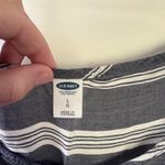 Old Navy  Charcoal and White Striped Camisole / A57 Photo 1