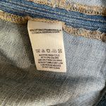 Free People Mini Micro Skirt Womens 2 Blue Jean 100% Cotton Zip Back Photo 5