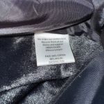 Eileen Fisher Bonded Fleece BLACK Funnel Neck Jacket Faux Fur Lined Coat XS Photo 5