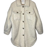 Vigoss  Sherpa Teddy Coat Jacket Cream size Large Photo 0