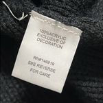 Cloud Chaser  size medium pullover off the shoulder black embroidered sweater NWT Photo 5