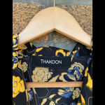 Thakoon Marigold Floral Jumpsuit 4 Black Photo 2