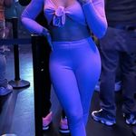 Missguided Pink 2 Piece set Photo 0