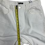 Nasty Gal Women's Redial High-Rise Straight Leg Jeans White Size 8 Photo 6