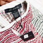 St. John  Collection‎ Amelia Women's Tweed Colorblock Sheath Dress Size 4 Photo 3