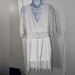 Lilly Pulitzer  White Parigi Skort Romper size large Photo 2