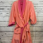 Victoria's Secret Women's  Robe One Size Peach and Pink Photo 1