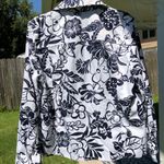 Alfred Dunner  Blue Hawaiian Print w/sequins Jacket 12 Photo 6