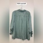 Charter Club  Sage Green Button-Up Shirt Large Photo 1