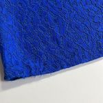 Ever Pretty Long dress size 10 royal blue long dress sweetheart neckline all over crochet Photo 9