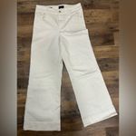 Talbots Cream Wide Leg Jeans Photo 2