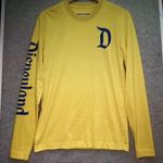 Disney parks shirt yellow Disneyland women's small Photo 1