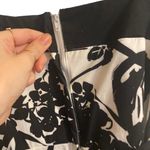 Speechless Black and White Floral Sleeveless Y2K Mini Square-neck Dress Size 7 Photo 3