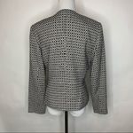 Worthington Black White Woven Skirt Suit Sz 6/10 Photo 2