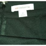 Liz Claiborne Black Pleated Skirt Women’s Size 10 Zipper Back Career Skirt NWT Photo 3