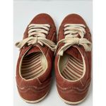 Taos Shoes Women 9.5‎ Orange Canvas Lace Up Star Burst Fashion Sneaker Red Photo 11