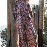 Trina Turk ππ Bay Pant ~ Brookhaven Blocks Satin Georgette 8 NWT Photo 3