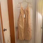 WAYF  Floral A-Line Skirt in Yellow and Green Photo 2