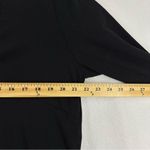 H&M NEW  Lace V-Neck Long Sleeve Blouse Women’s L Black Photo 6