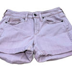 Universal Threads Universal Thread Pink Denim High Rise Midi Jean Shorts 2/26 Photo 0