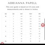 Adrianna Papell Long Sleeve Sequin Bridal Wedding Cocktail Little White Dress Photo 3