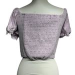 Love tree purple cropped top Photo 1