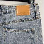 Avec Les Filles Size 26 High Rise Distressed Raw Hem Wide Leg Acid Wash Jeans Photo 4