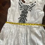 Free People  Toosaloosa Maxi Dress Gauze White Cotton embroidered Size Small S Photo 5