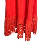 J.Crew plus size Tiered Cotton Knit Eyelet Maxi Dress Photo 5