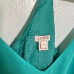 J.Crew  Factory Racerback Maxi Dress Green Photo 7