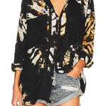 One Teaspoon Free‎ People x  Hand Printed Stormflower Photo 0