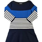 Kate Spade New York Colorblock Striped Scuba Boatneck Mini Dress Size Medium Photo 5