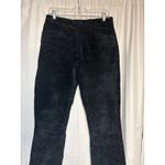 wilson's leather Wilsons Vintage Leather Suede Flare Pants Black Women Size 10 Boho Photo 1
